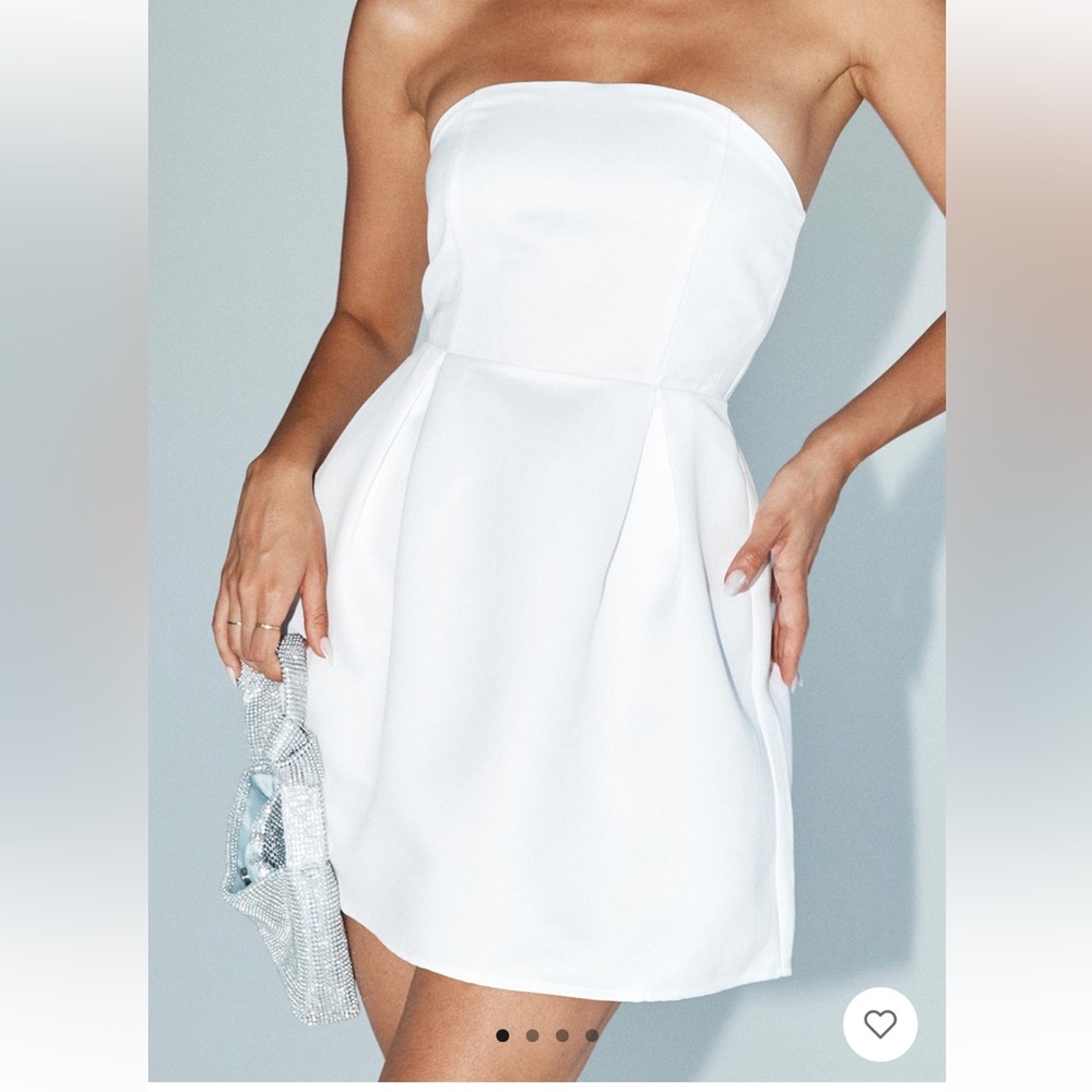 Princess Polly White Corsette dress